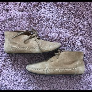 Aerosoles mocassin style booties